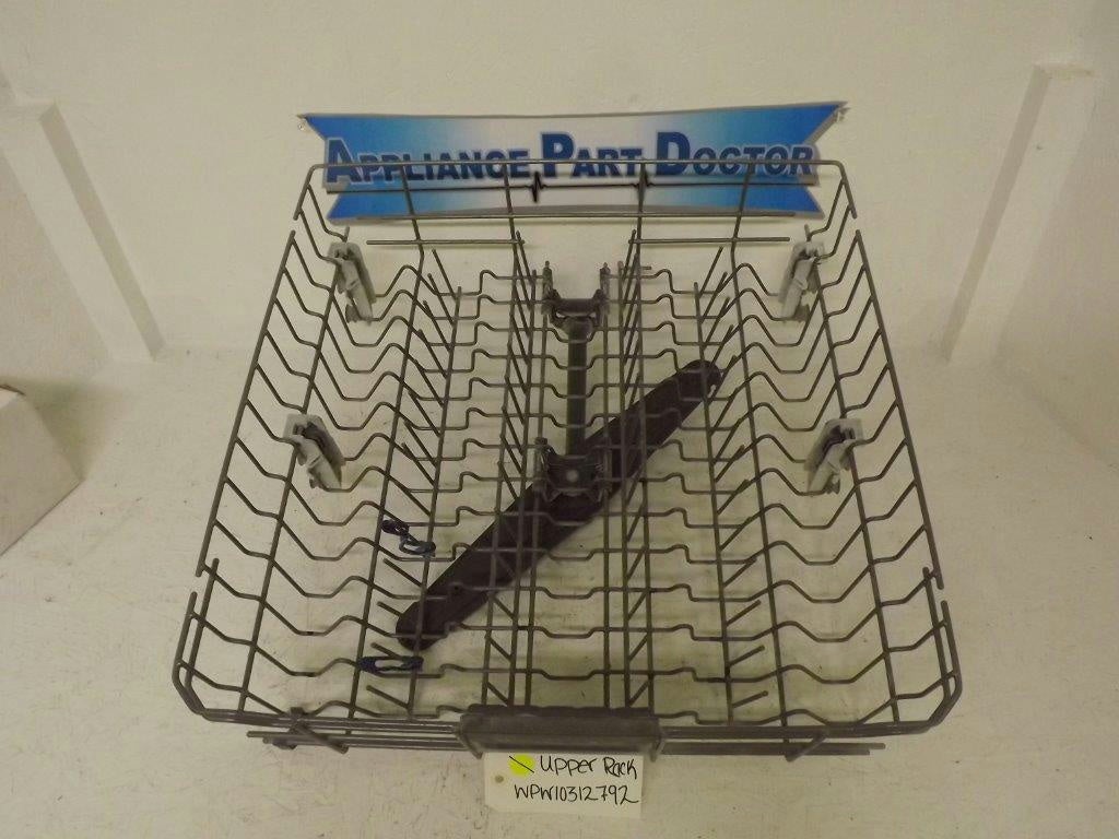 KITCHENAID WHIRLPOOL DISHWASHER WPW10312792 W10312792 UPPER RACK USED KITCHENAID WHIRLPOOL DISHWASHER WPW10312792 W10312792 UPPER RACK USED